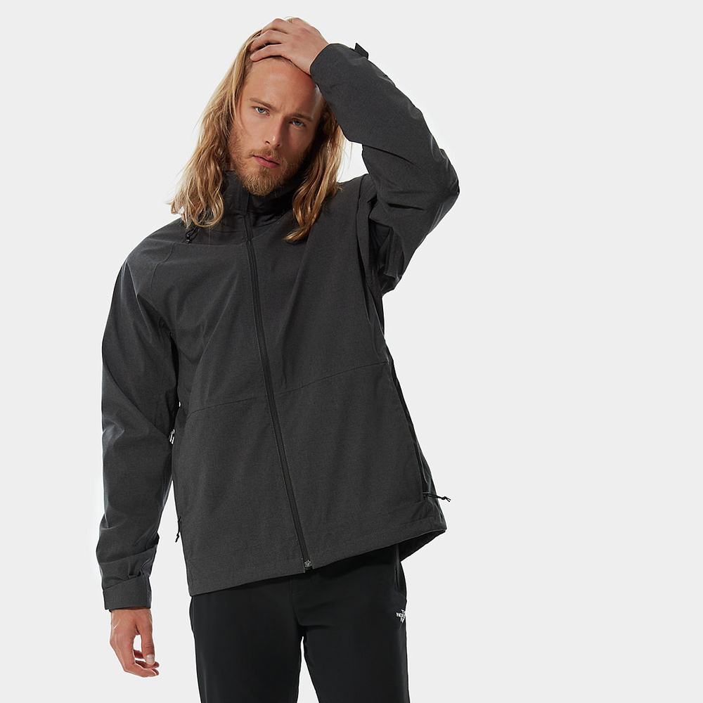 Bunda 3v1 The North Face THERMOBALL™ Eco Triclimate Panske Tmavo Siva Čierne | VNL-497053