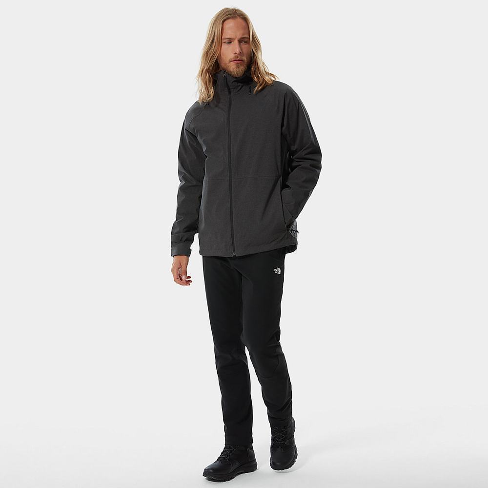 Bunda 3v1 The North Face THERMOBALL™ Eco Triclimate Panske Tmavo Siva Čierne | VNL-497053