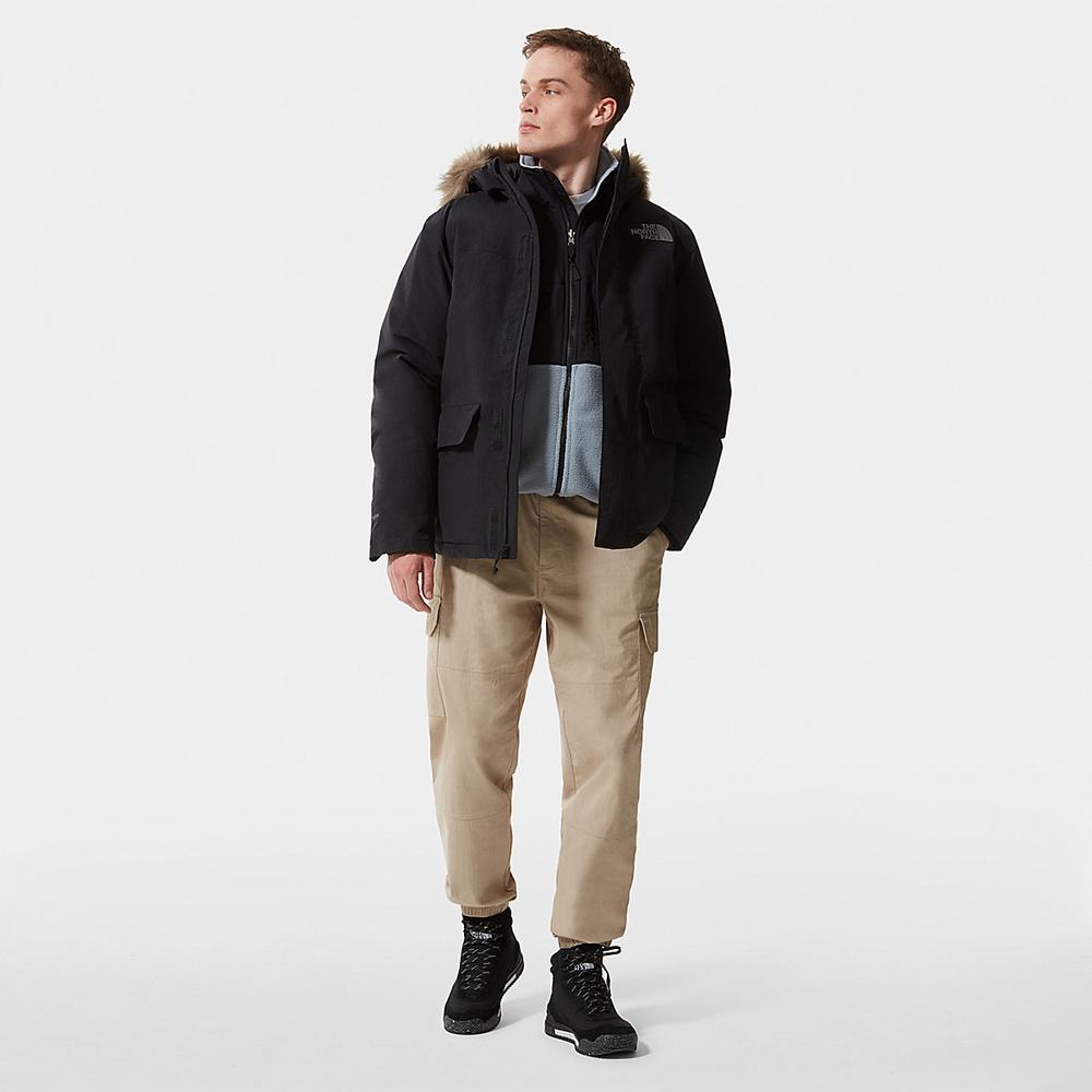 Bundy Parka The North Face Arctic Panske Čierne | XNC-753869