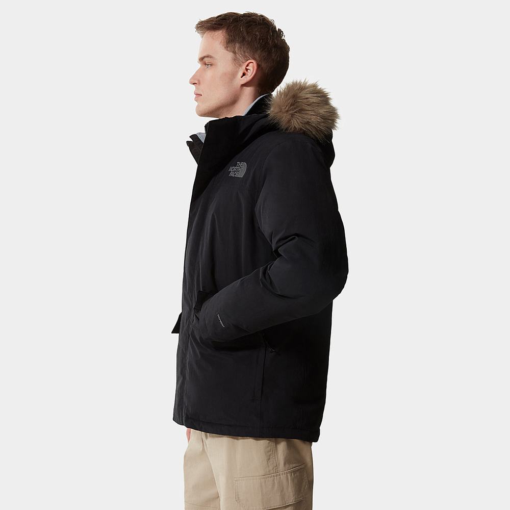 Bundy Parka The North Face Arctic Panske Čierne | XNC-753869