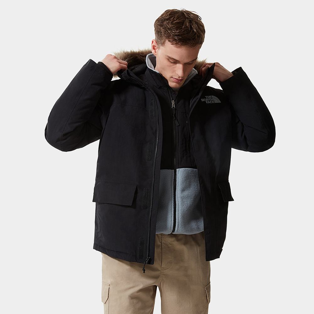 Bundy Parka The North Face Arctic Panske Čierne | XNC-753869