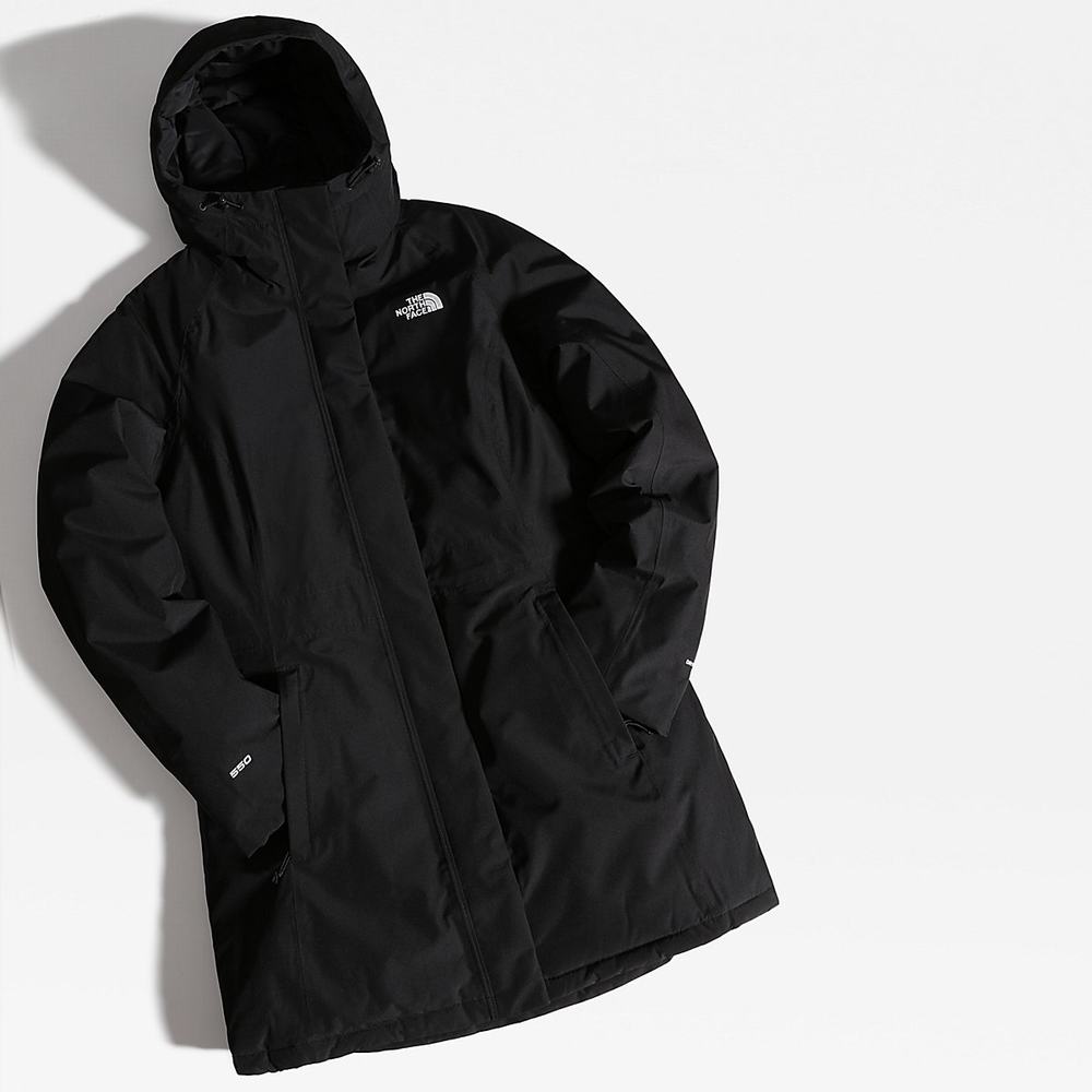 Bundy Parka The North Face Brooklyn Damske Čierne | XWY-435218