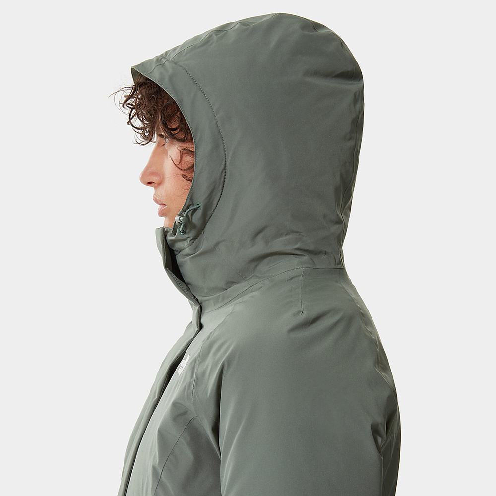 Bundy Parka The North Face Brooklyn Damske Zelene | YGK-849016