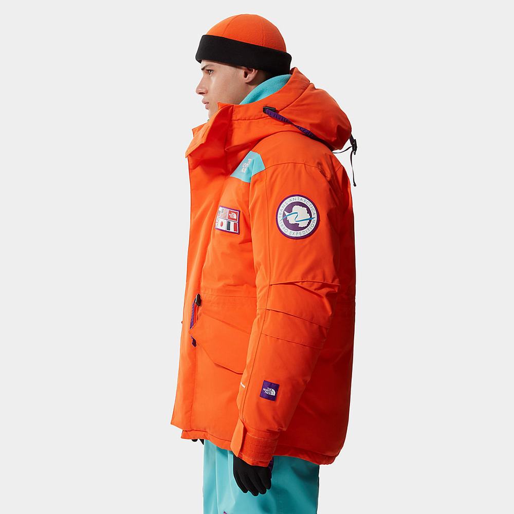 Bundy Parka The North Face CTAE EXPEDITION Panske Červené Oranžové | KDQ-312584