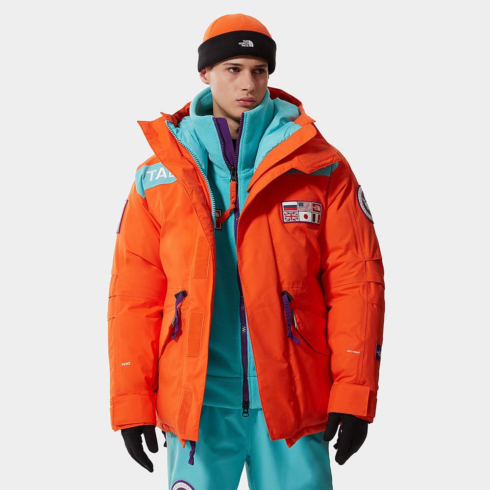 Bundy Parka The North Face CTAE EXPEDITION Panske Červené Oranžové | KDQ-312584