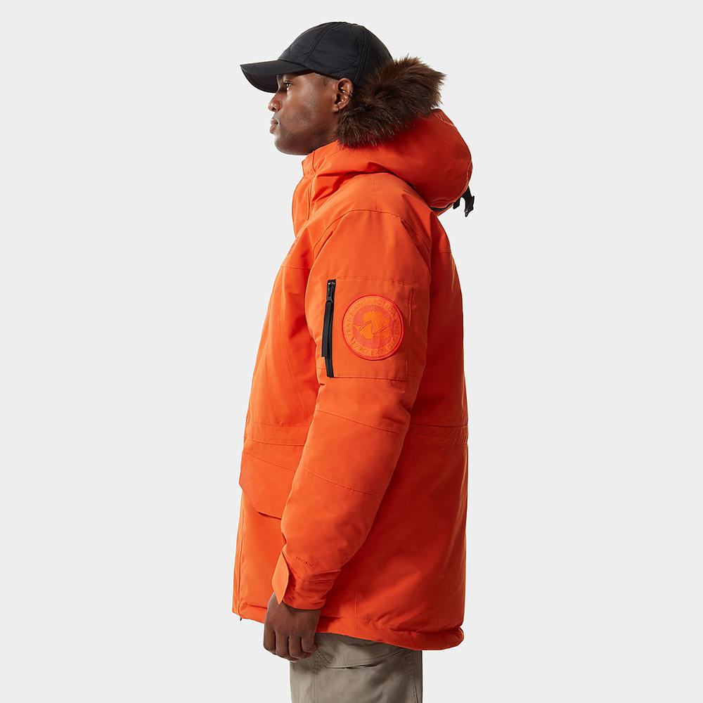 Bundy Parka The North Face EXPEDITION MCMURDO Panske Červené Oranžové | BVP-517360