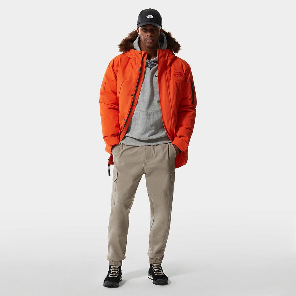 Bundy Parka The North Face EXPEDITION MCMURDO Panske Červené Oranžové | BVP-517360
