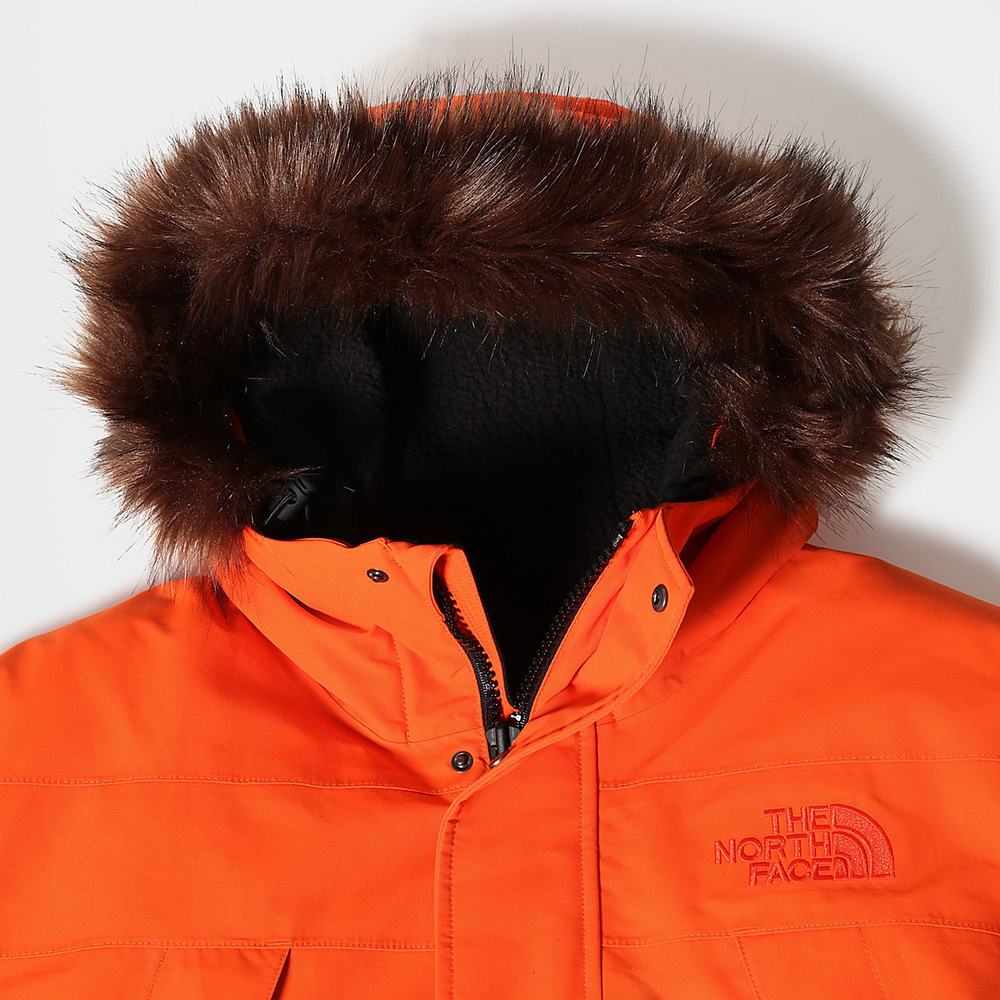 Bundy Parka The North Face EXPEDITION MCMURDO Panske Červené Oranžové | BVP-517360