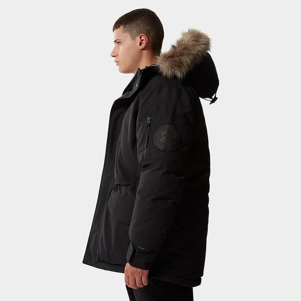 Bundy Parka The North Face EXPEDITION MCMURDO Panske Čierne | NMO-731602