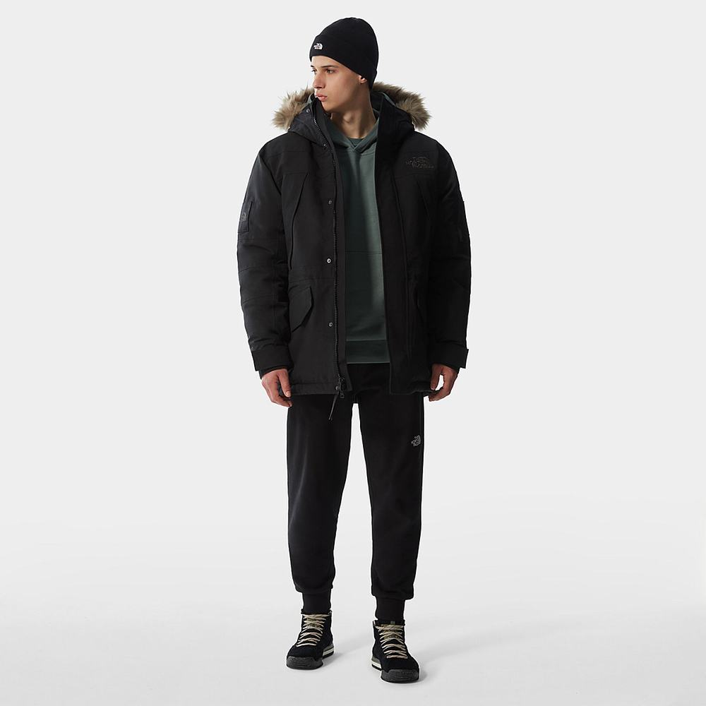 Bundy Parka The North Face EXPEDITION MCMURDO Panske Čierne | NMO-731602