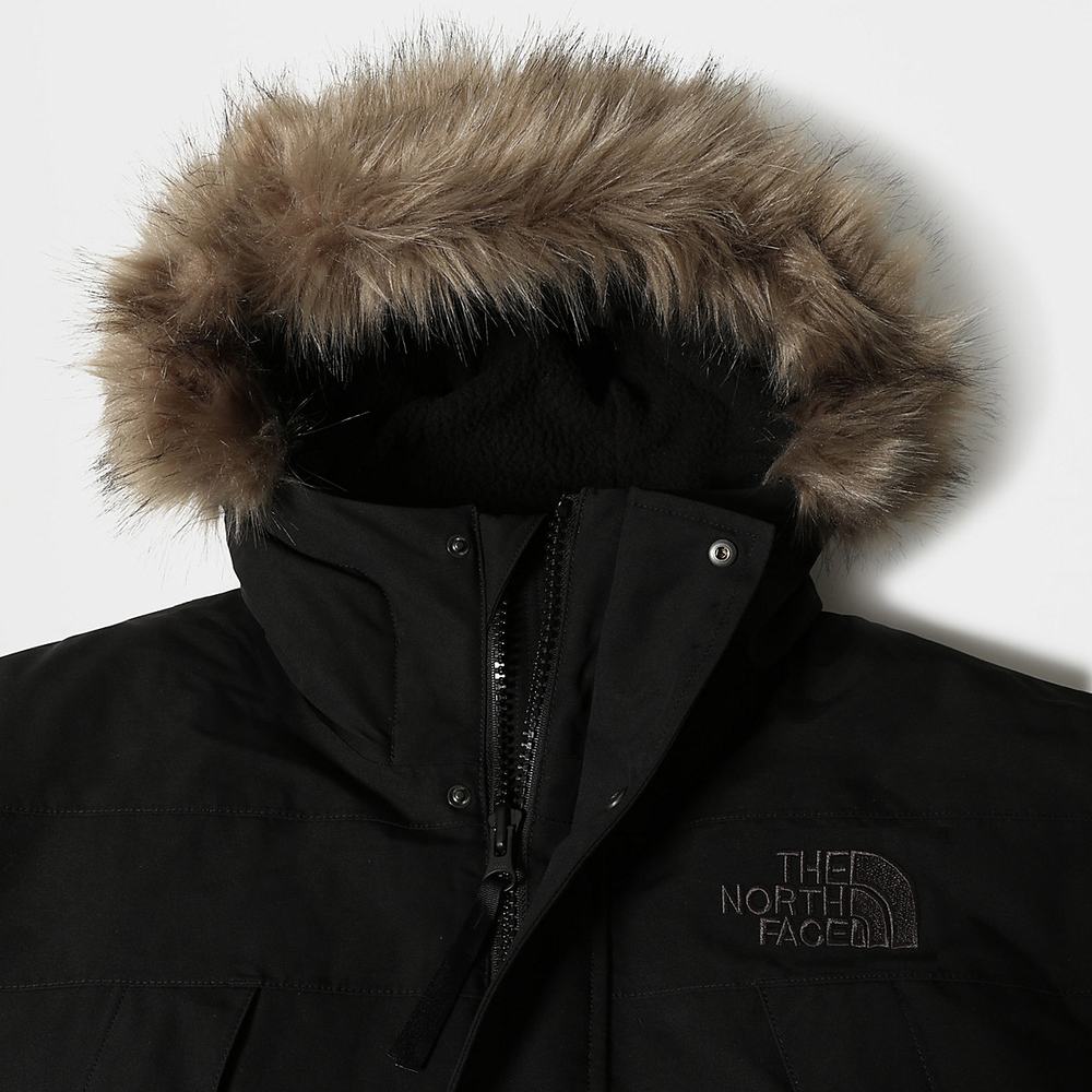 Bundy Parka The North Face EXPEDITION MCMURDO Panske Čierne | NMO-731602