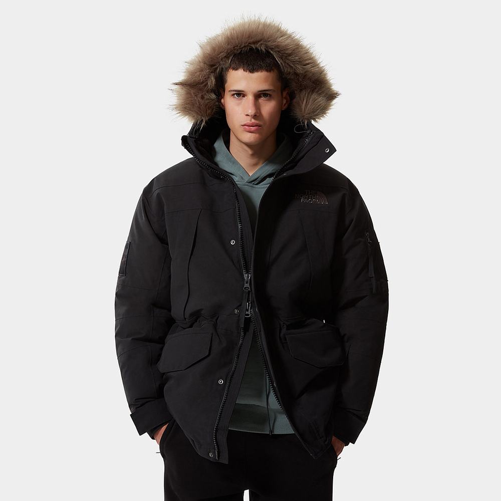 Bundy Parka The North Face EXPEDITION MCMURDO Panske Čierne | NMO-731602