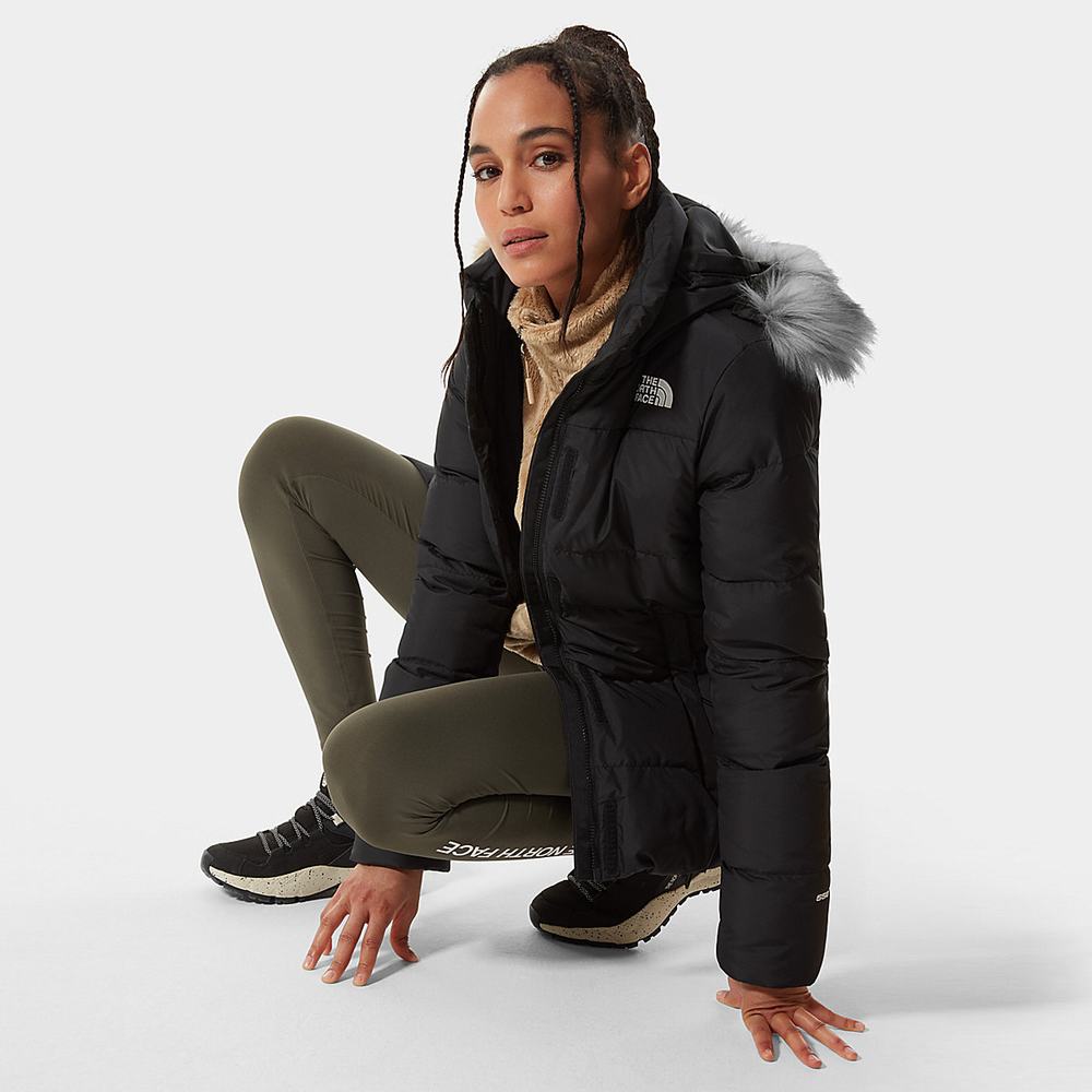 Bundy Parka The North Face Gotham Jacket Damske Čierne | MDQ-731598