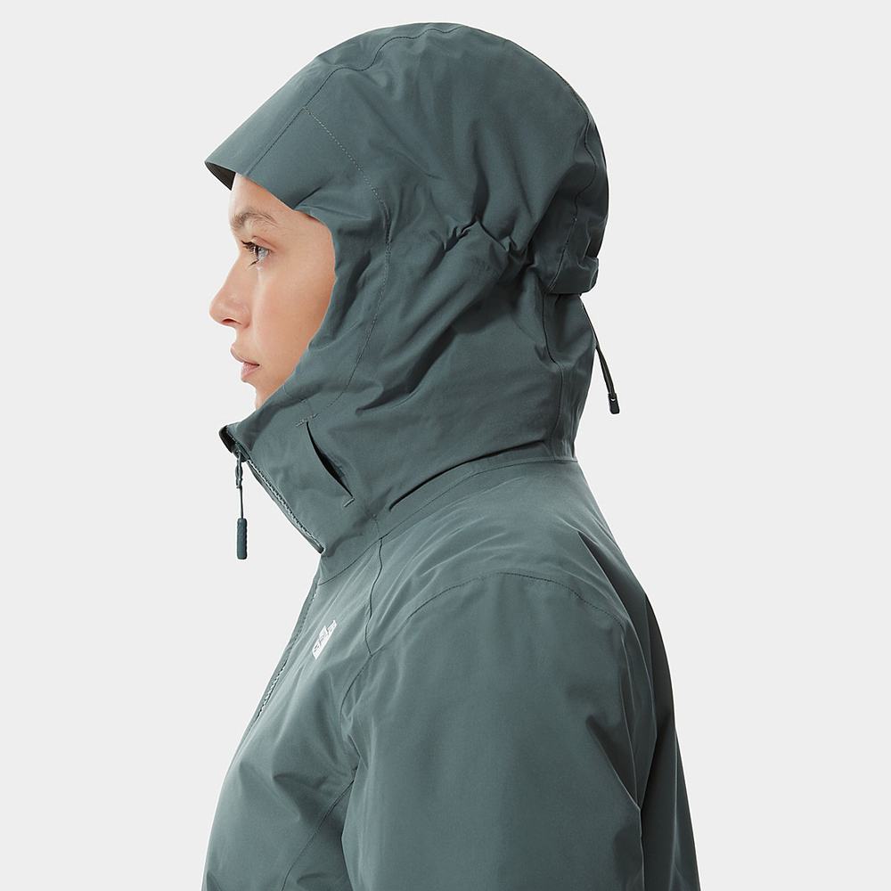 Bundy Parka The North Face Hikesteller Insulated Damske Zelene | PAF-208649