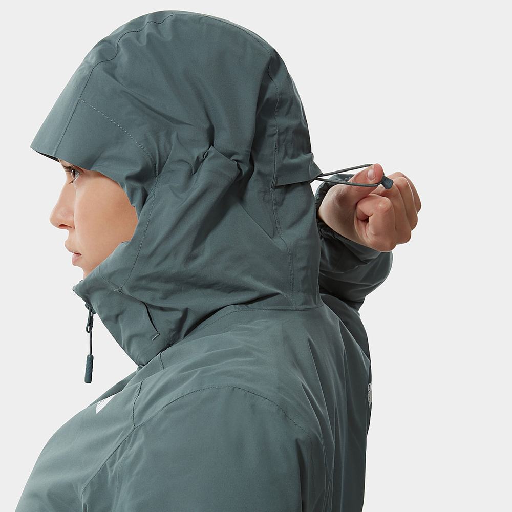 Bundy Parka The North Face Hikesteller Insulated Damske Zelene | PAF-208649