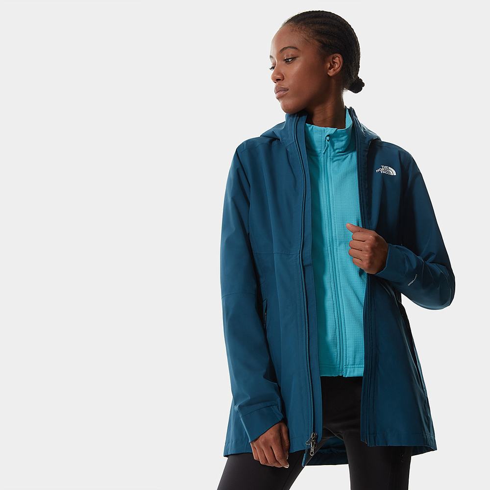 Bundy Parka The North Face Hikesteller Parka Shell Jacket Damske Modre | BDS-251780