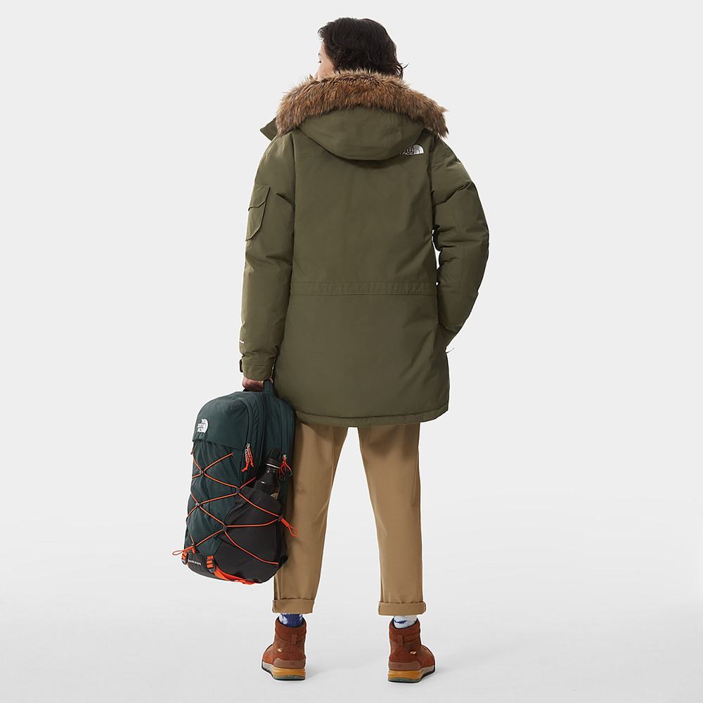 Bundy Parka The North Face Mcmurdo Jacket Panske Olivovo Zelená Zelene | GTS-938012