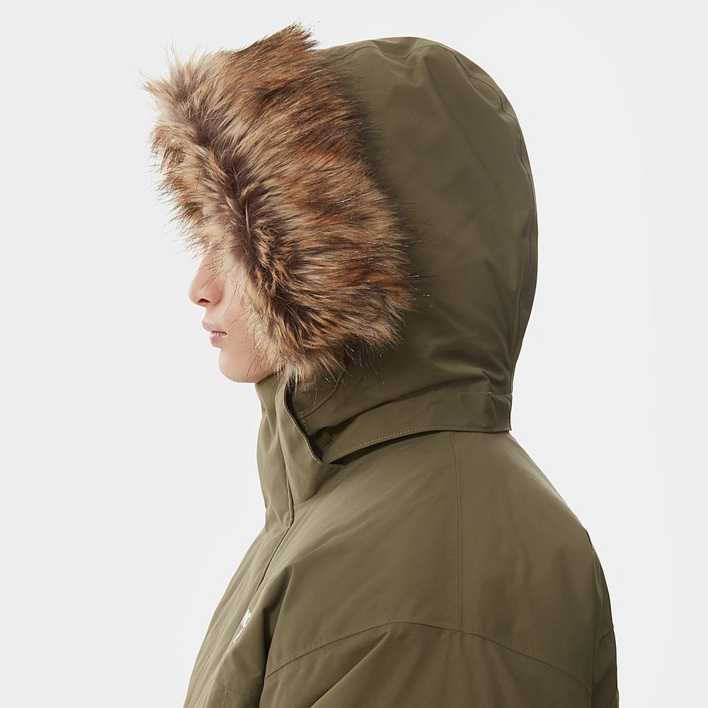 Bundy Parka The North Face Mcmurdo Jacket Panske Olivovo Zelená Zelene | GTS-938012