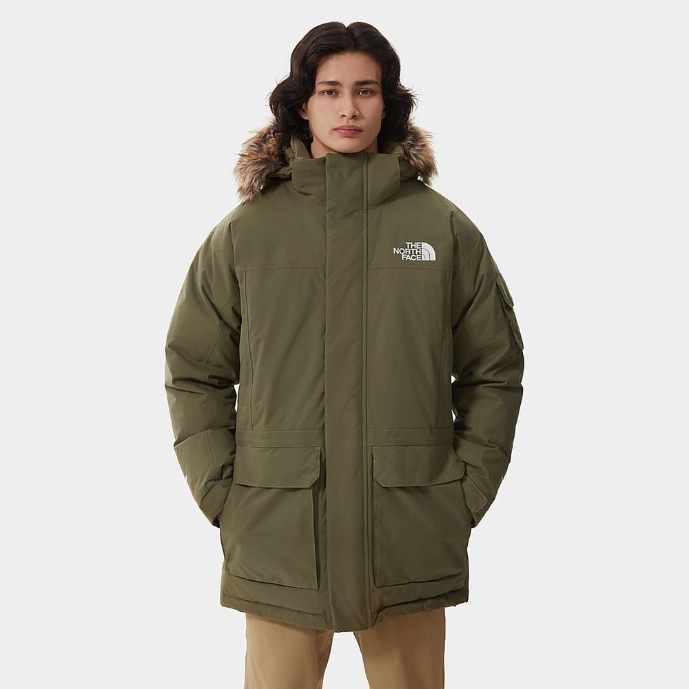 Bundy Parka The North Face Mcmurdo Jacket Panske Olivovo Zelená Zelene | GTS-938012