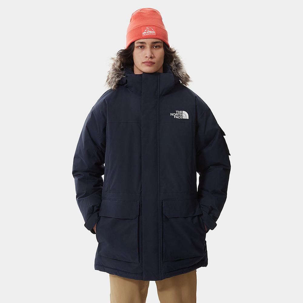 Bundy Parka The North Face Mcmurdo Jacket Panske Námornícka Modrá | ZIJ-368504