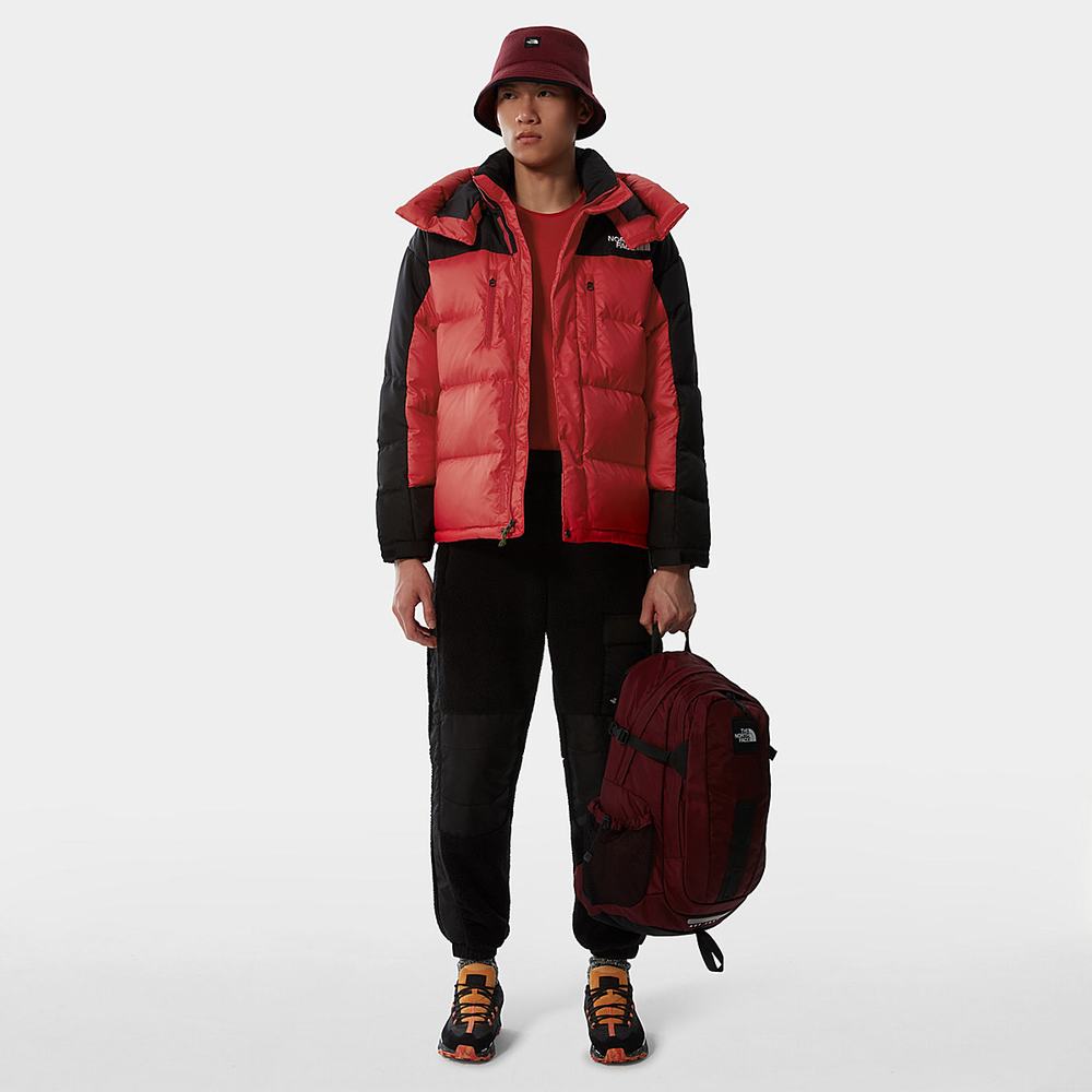 Bundy Parka The North Face SEARCH & RESCUE HIMALAYAN Damske Červené Čierne | RKY-281609