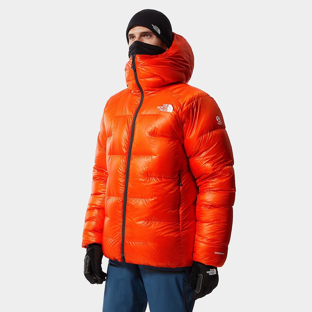 Bundy Parka The North Face Summit L6 Cloud DOWN Panske Červené Oranžové | QNV-356214