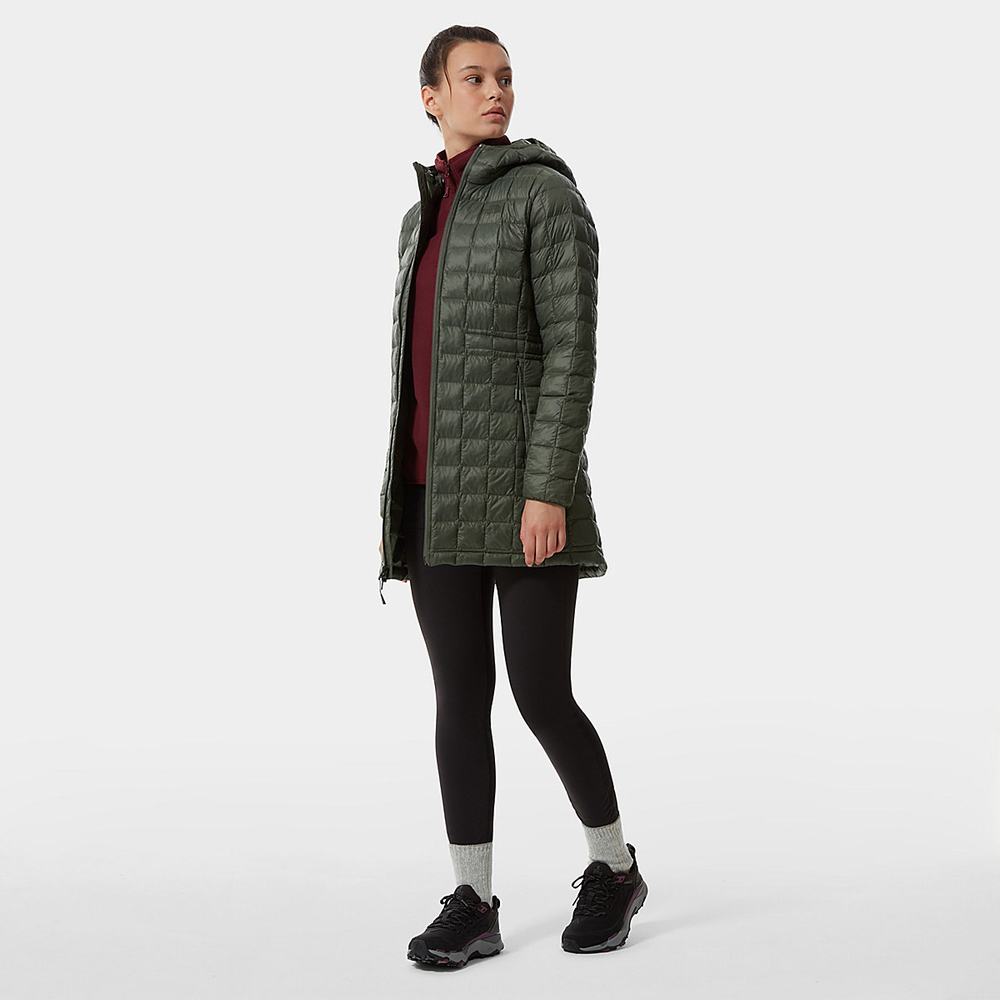 Bundy Parka The North Face THERMOBALL™ Eco Damske Olivovo Zelená Zelene | XFZ-189074