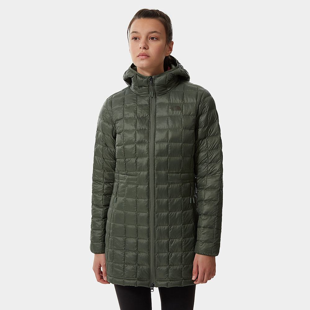 Bundy Parka The North Face THERMOBALL™ Eco Damske Olivovo Zelená Zelene | XFZ-189074