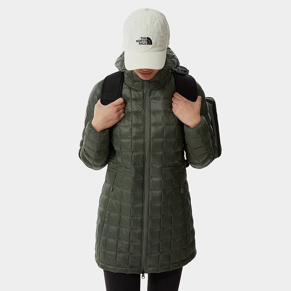 Bundy Parka The North Face THERMOBALL™ Eco Damske Olivovo Zelená Zelene | XFZ-189074