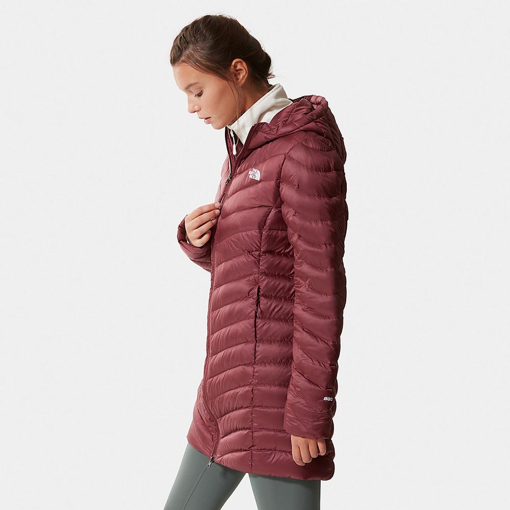 Bundy Parka The North Face Trevail Damske Červené | RPC-574063