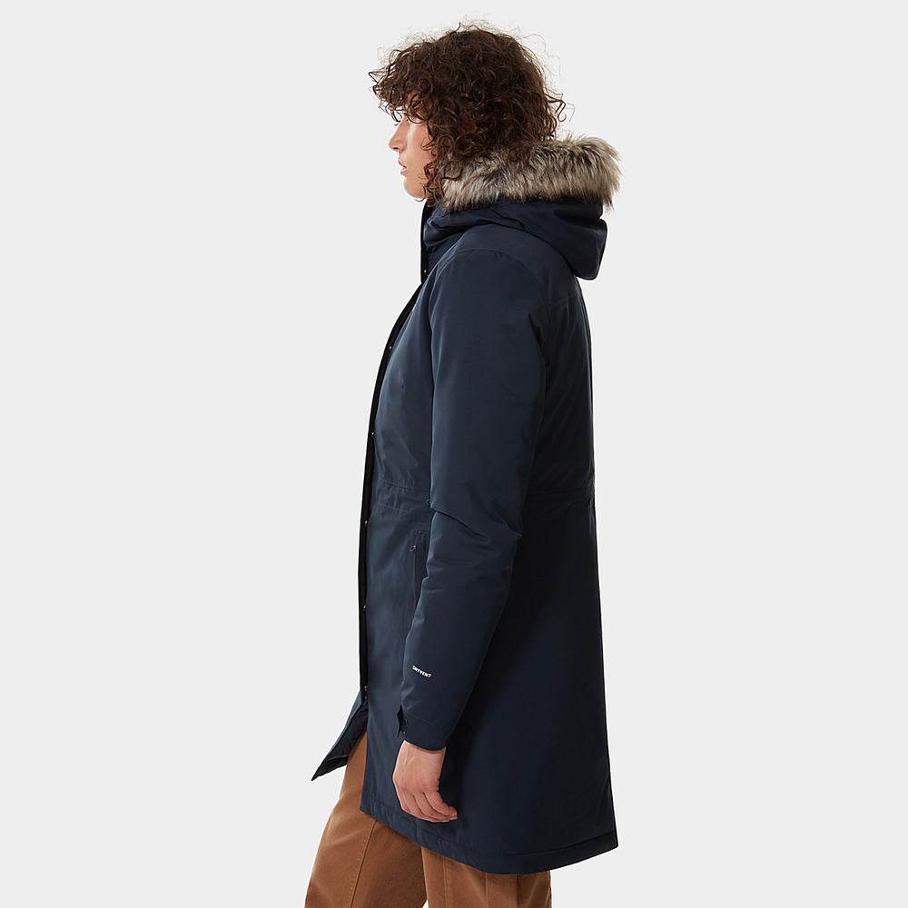 Bundy Parka The North Face Zaneck Damske Námornícka Modrá | ABY-580632