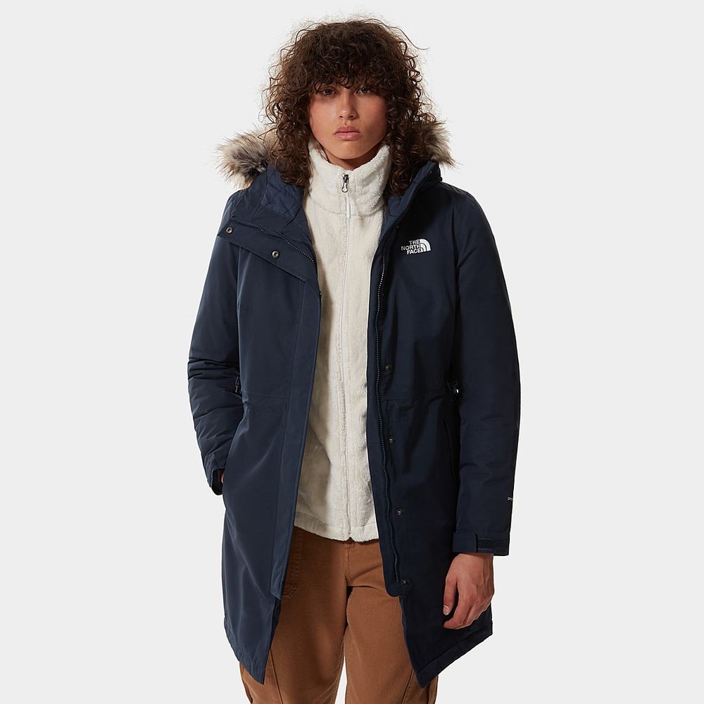 Bundy Parka The North Face Zaneck Damske Námornícka Modrá | ABY-580632