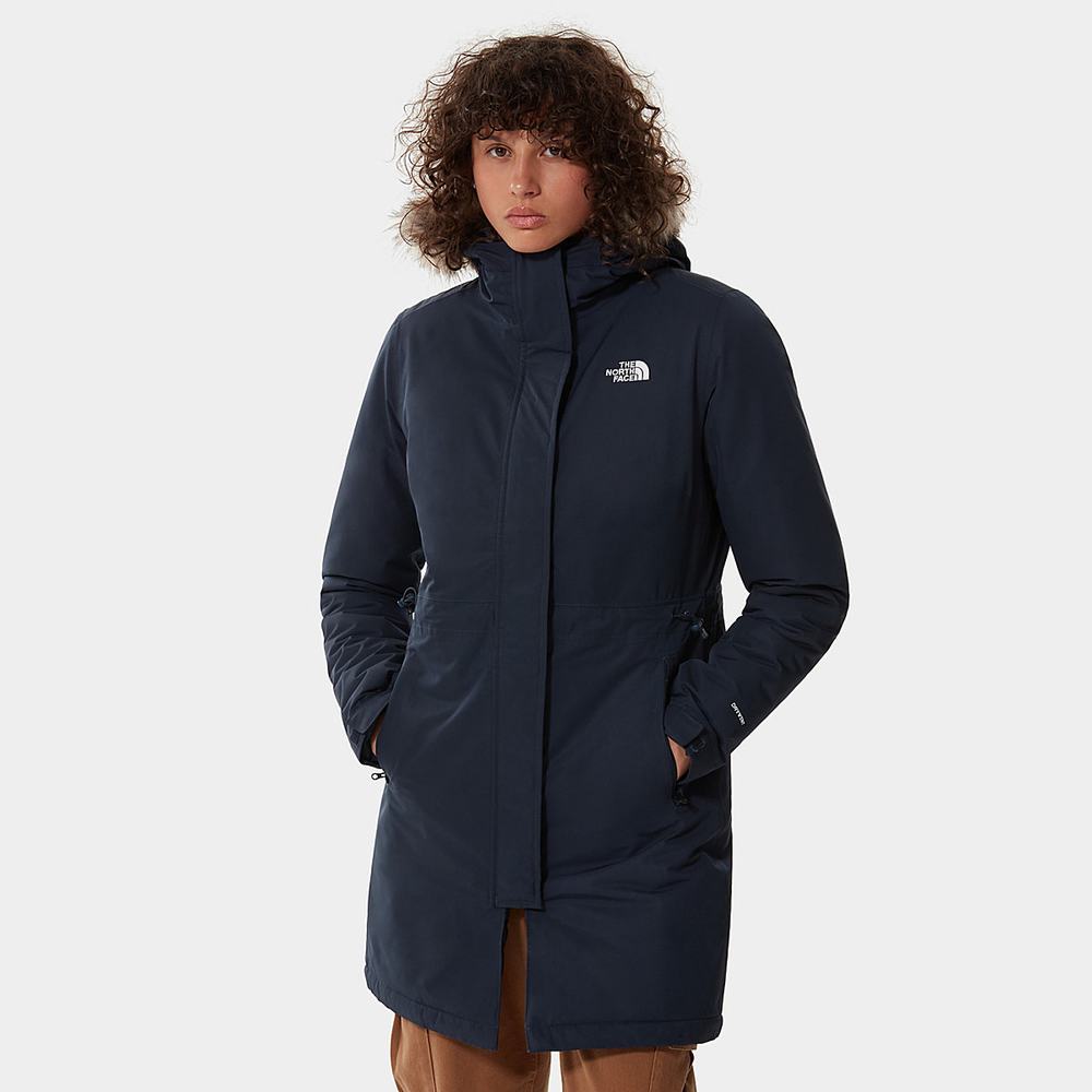 Bundy Parka The North Face Zaneck Damske Námornícka Modrá | ABY-580632