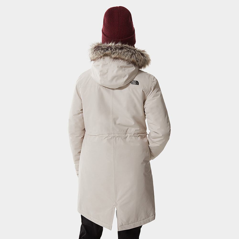 Bundy Parka The North Face Zaneck Damske Strieborne Siva | LAB-357194