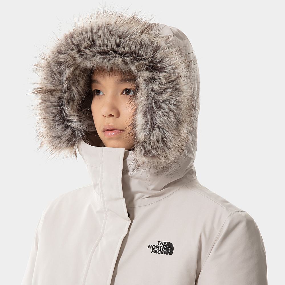 Bundy Parka The North Face Zaneck Damske Strieborne Siva | LAB-357194