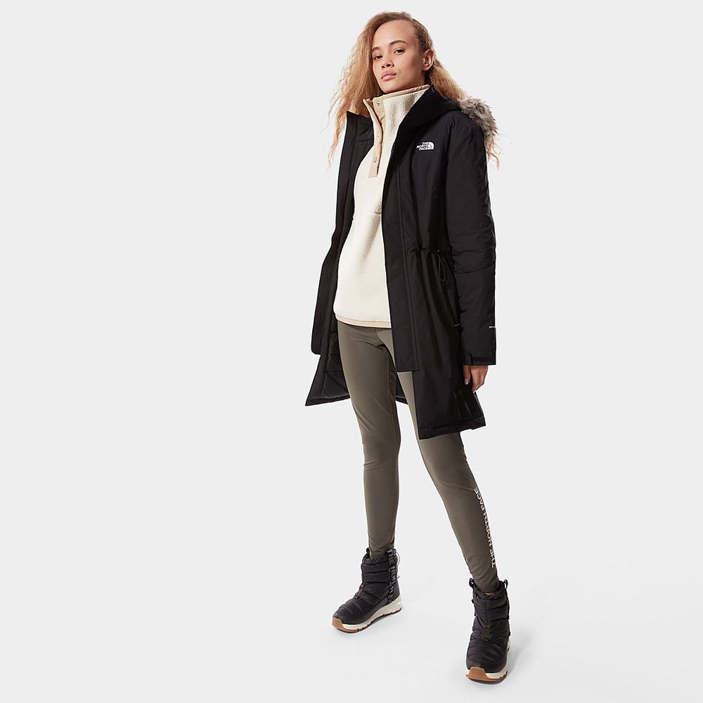 Bundy Parka The North Face Zaneck Damske Čierne | LQF-924037