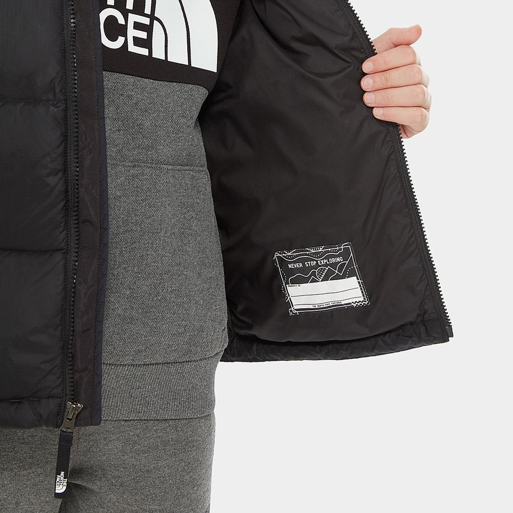 Bundy The North Face 1996 Retro Nuptse Down Vest Dievcenske Čierne | ADL-740862
