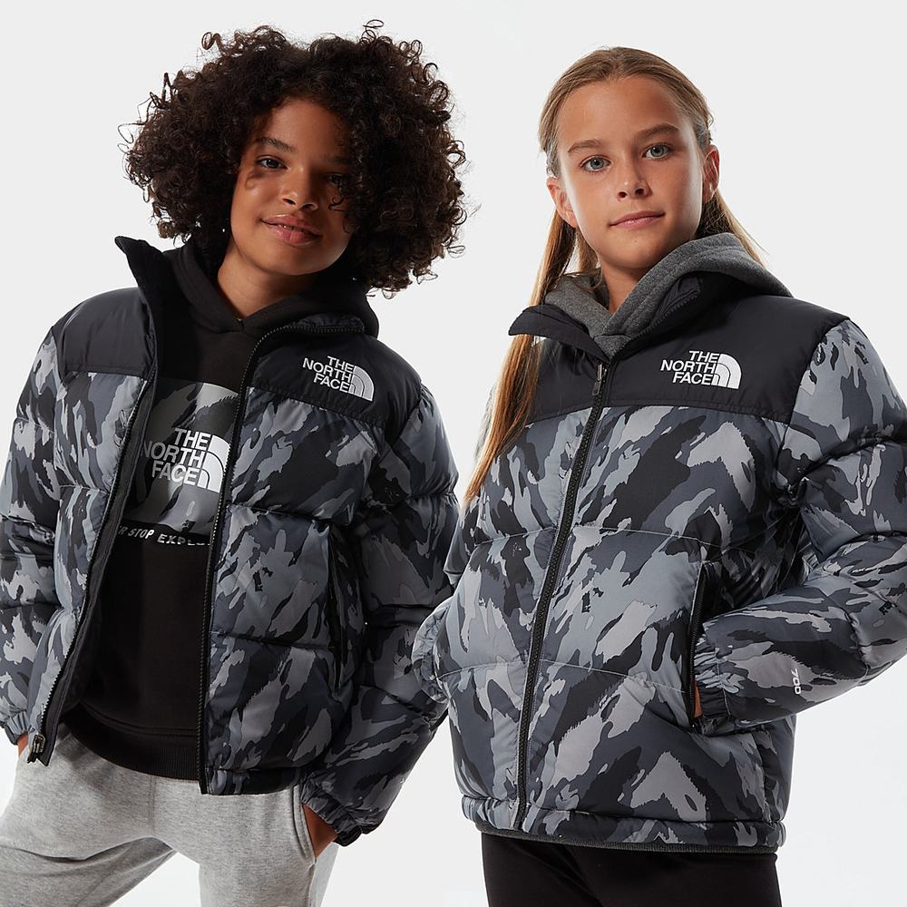 Bundy The North Face 1996 Retro Nuptse Dievcenske Siva Modre Maskacove | FTM-579630