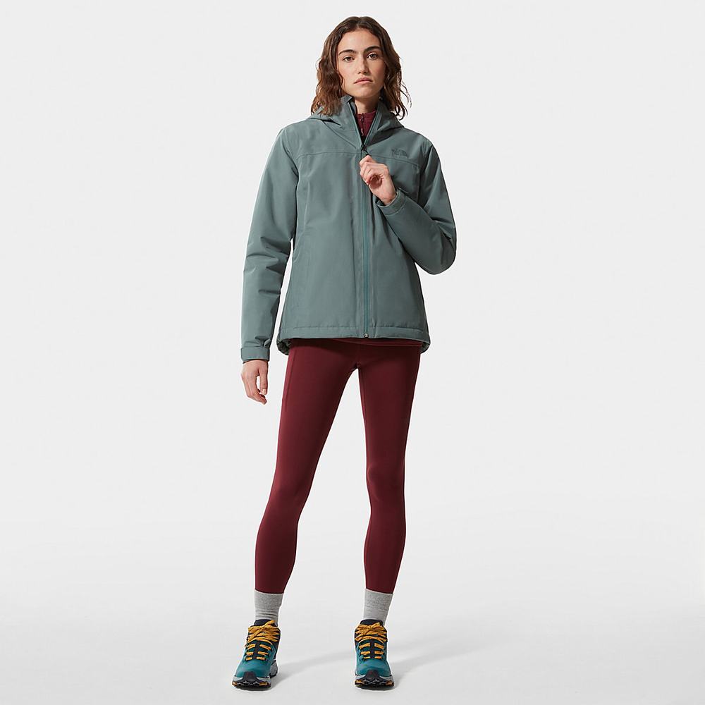 Bundy The North Face DRYZZLE FUTURELIGHT™ INSULATED Damske Zelene | JVH-769085