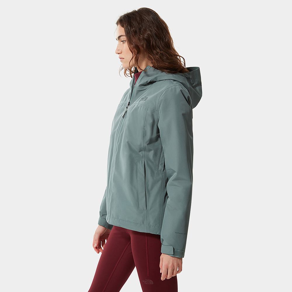 Bundy The North Face DRYZZLE FUTURELIGHT™ INSULATED Damske Zelene | JVH-769085