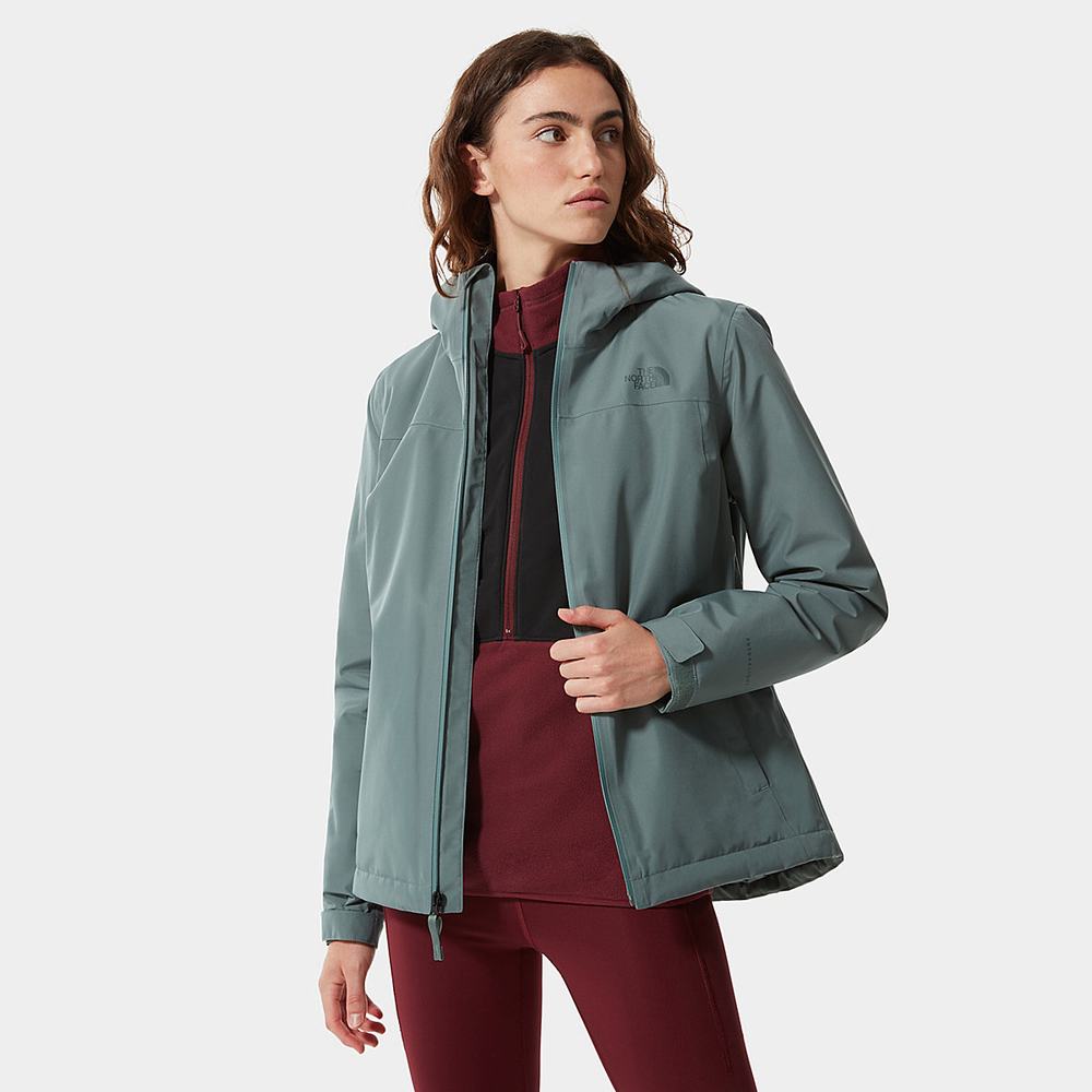 Bundy The North Face DRYZZLE FUTURELIGHT™ INSULATED Damske Zelene | JVH-769085