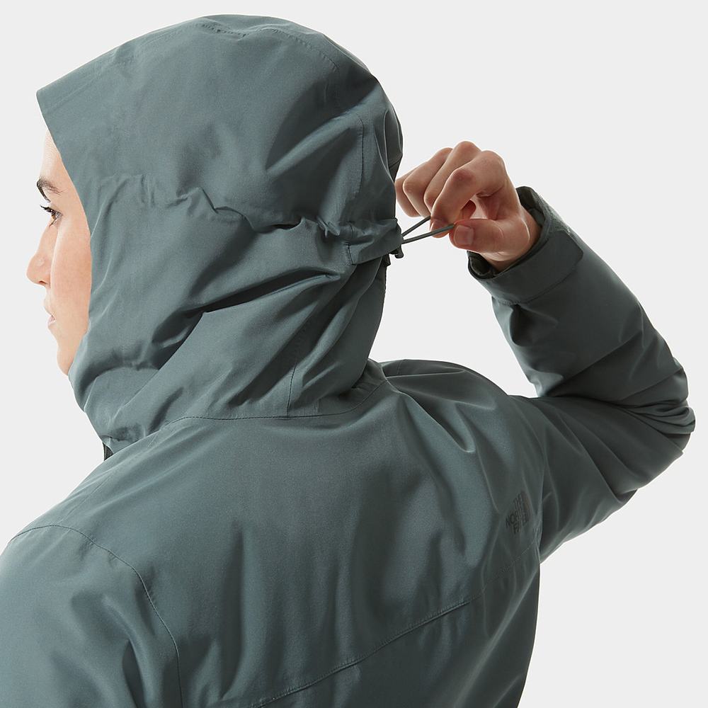 Bundy The North Face DRYZZLE FUTURELIGHT™ INSULATED Damske Zelene | JVH-769085
