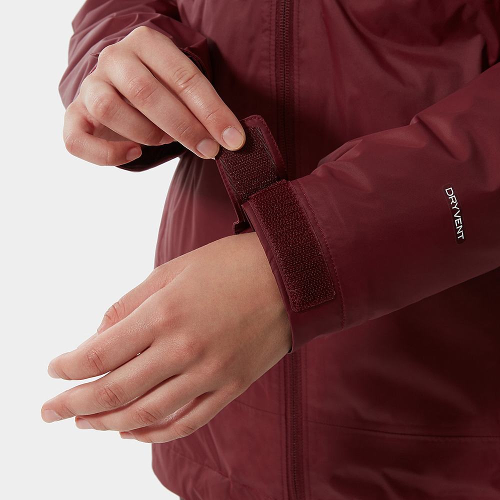 Bundy The North Face Down Insulated DryVent™ Triclimate Damske Červené | UKV-748520