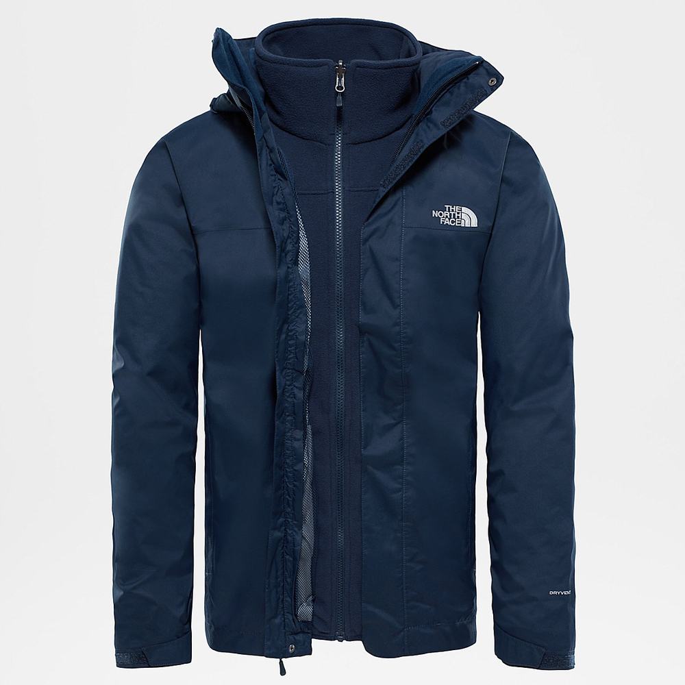 Bundy The North Face Evolve II Triclimate® Panske Námornícka Modrá | UNV-512704