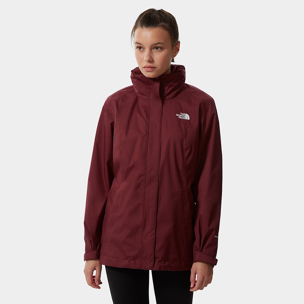 Bundy The North Face Evolve II Triclimate® Damske Červené | UXB-596847