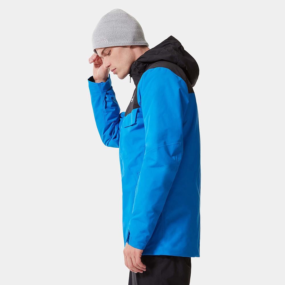 Bundy The North Face Fourbarrel Zip-In Triclimate® Panske Modre Čierne | EWG-318975