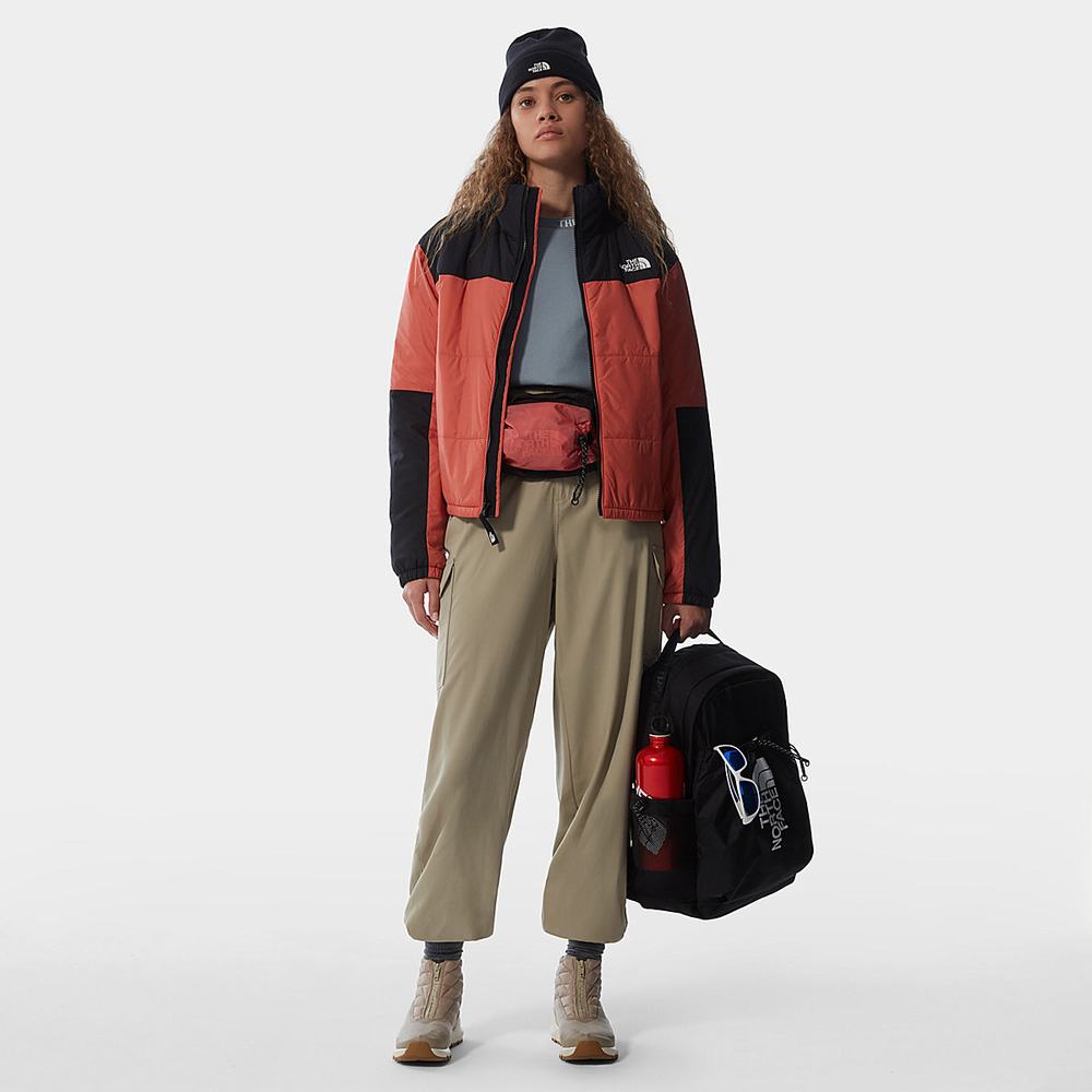 Bundy The North Face Gosei Puffer Damske Ruzove | ENT-385792