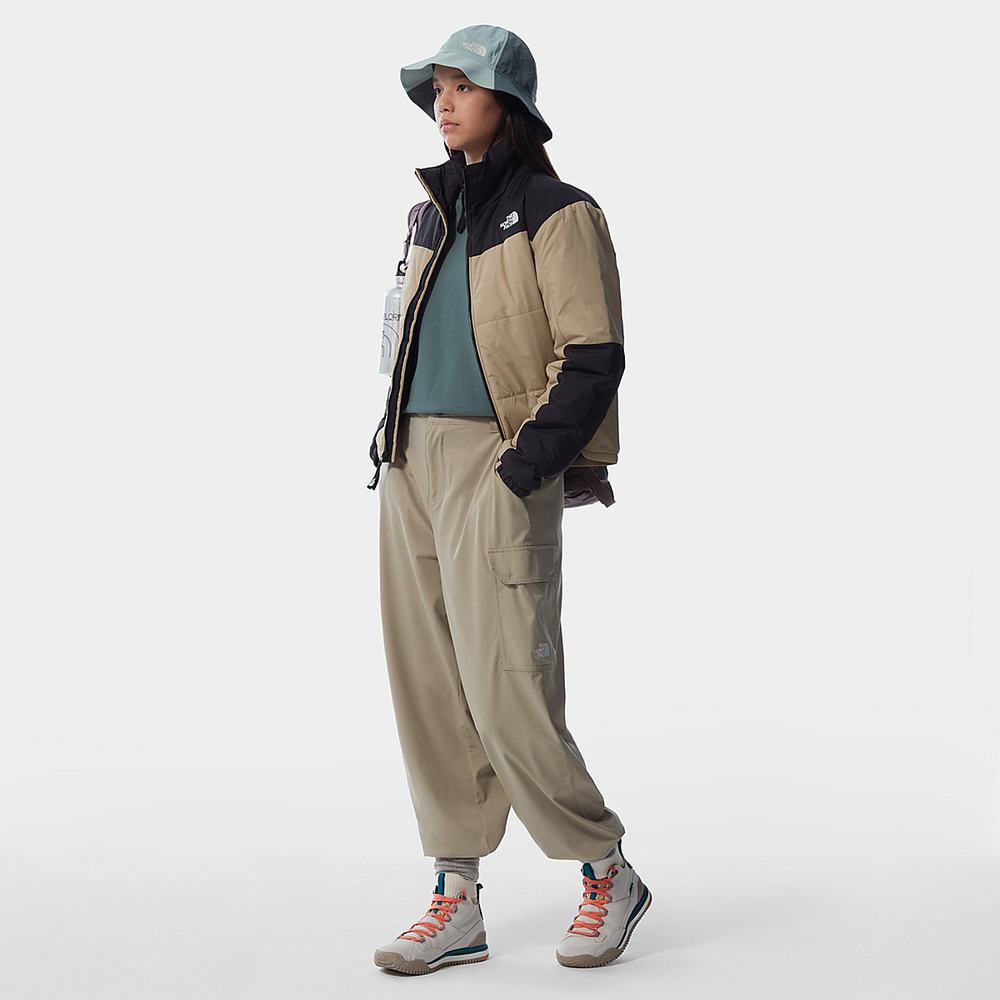 Bundy The North Face Gosei Puffer Damske Svetlo Hnede | FCG-562381