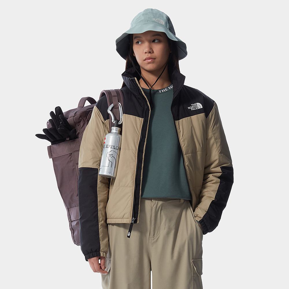 Bundy The North Face Gosei Puffer Damske Svetlo Hnede | FCG-562381