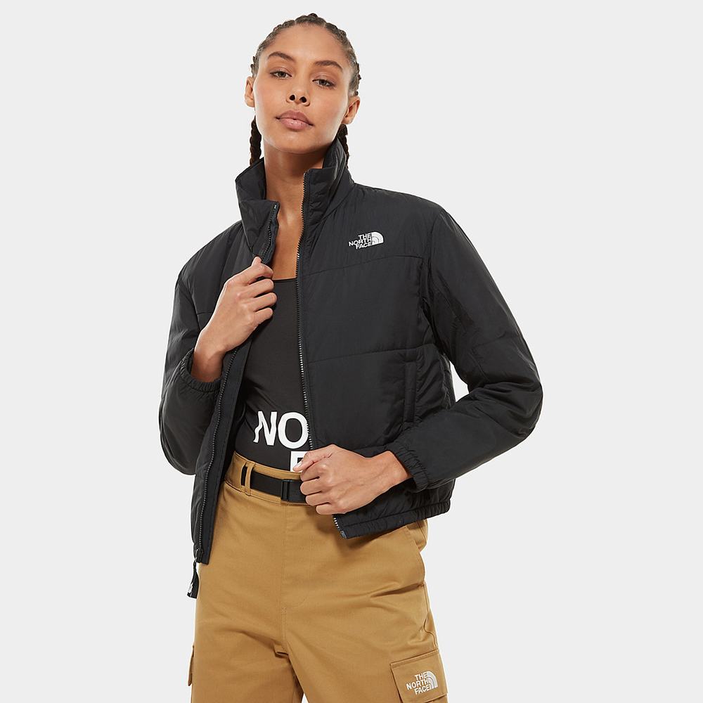 Bundy The North Face Gosei Puffer Damske Čierne | ZJR-659274
